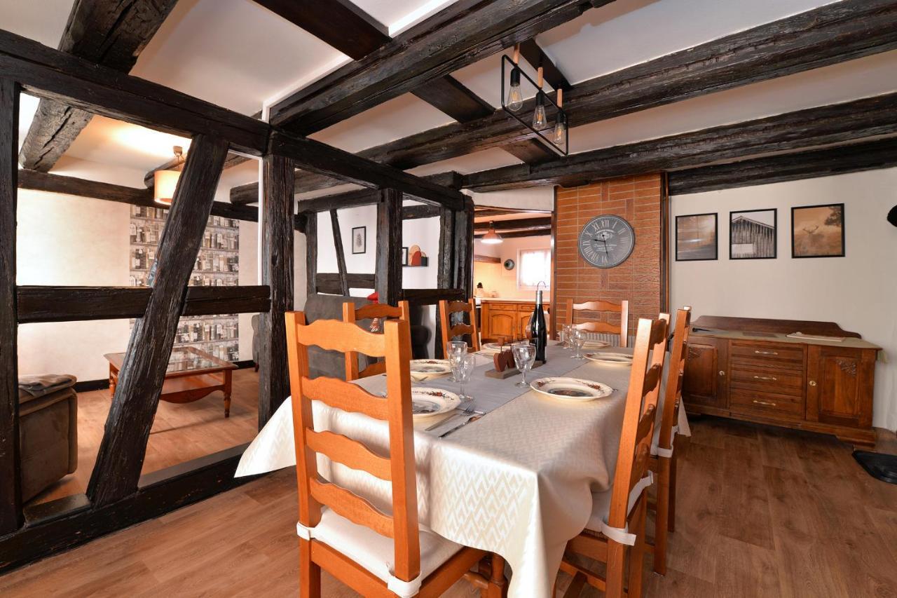 קינצהיים Chez Mamema, Maison Alsacienne Route Des Vins מראה חיצוני תמונה